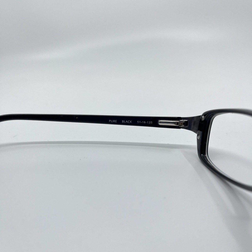 CONVERSE PURE Eyeglasses Frame Womens Black White Polished 51-16-135 H6888 - Picture 6 of 8